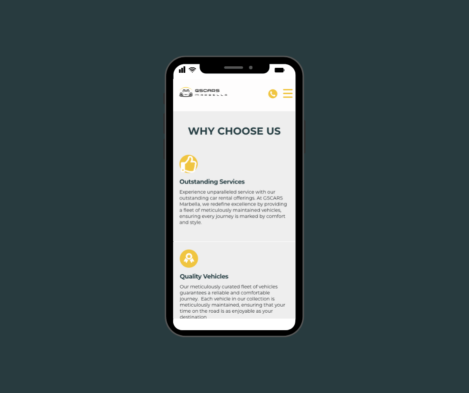 car rent website