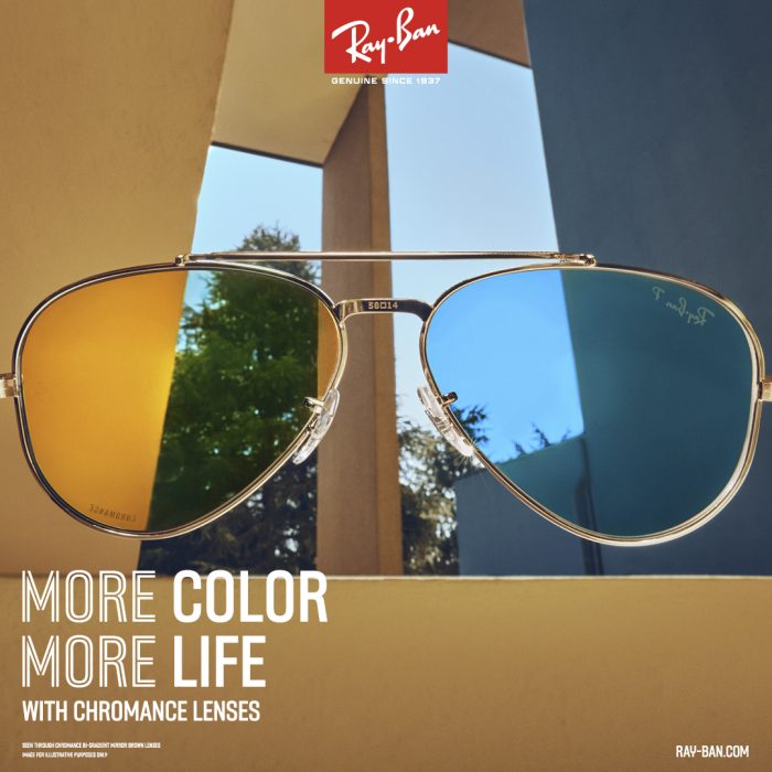 მზის სათვალე - Ray-Ban RB3625 Chromance - Image 3
