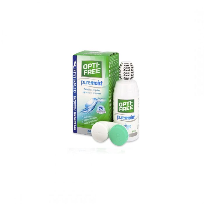 OPTI FREE® PureMoist® – ლინზის შესანახი სითხე 90მლ - Image 1